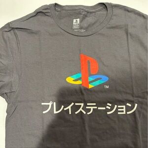 Sony Multicolor Logo Gray T-Shirt